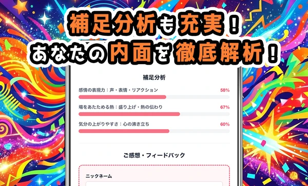 テンションの高さ低さ診断 スクリーンショット3