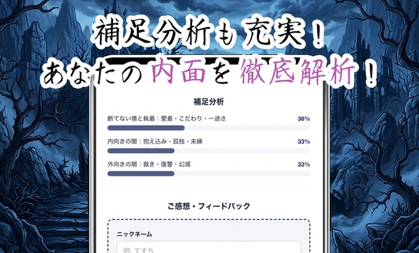 闇堕ちしやすさ診断 スクリーンショット3